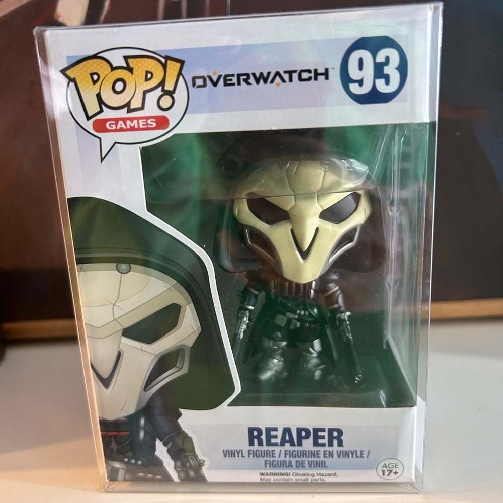 Funko Overwatch 93 Reaper Vinyl Figure - Black and White - Picture 7 of 10